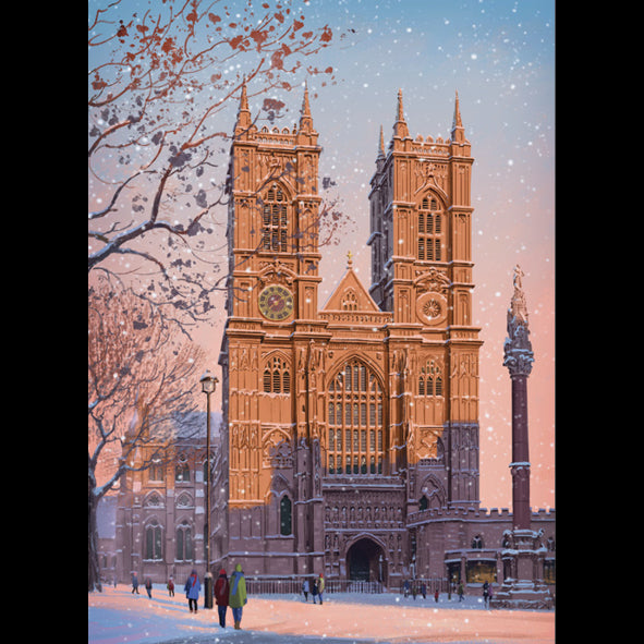 Winter at Westminster Abbey